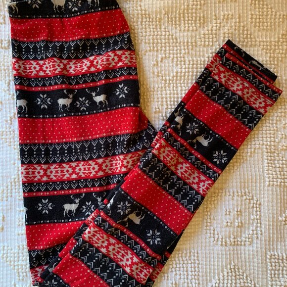 Pink Republic Christmas Reindeer Leggings - Picture 2 of 3